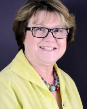 Headshot portrait of Becky Schulte.